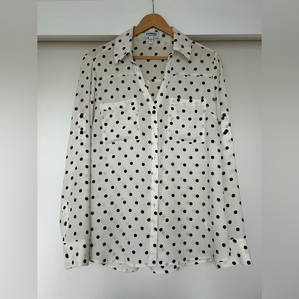 Polkadot Portofino Blouse
